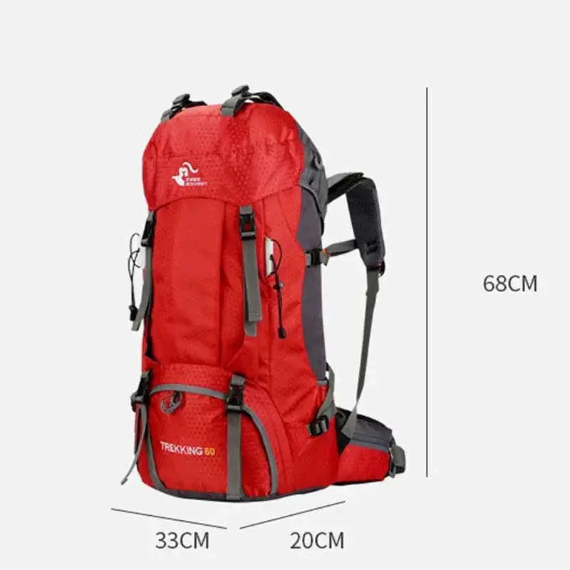 Oulylan 60L Mountaineering Backpack For Hiking And Camping