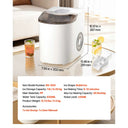 SucceBuy Countertop Ice Maker Cubes Ready in Mins lbs per