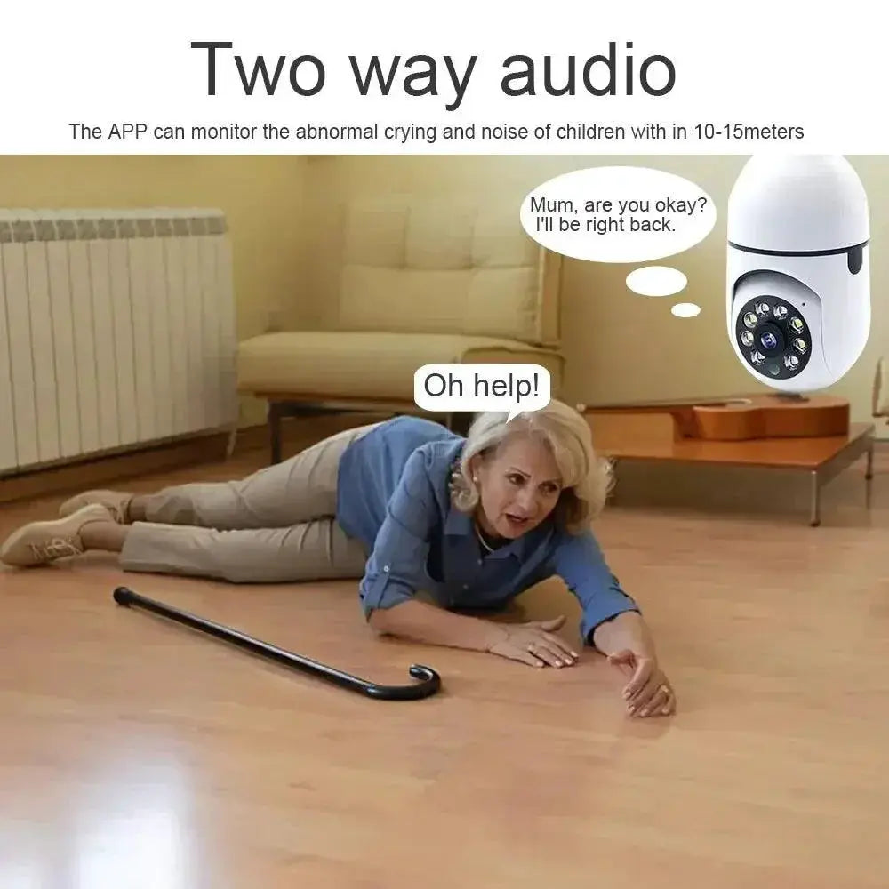4K Wireless AI PTZ Security Camera With Night Vision