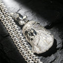 Cz Hip Hop Mens Charm