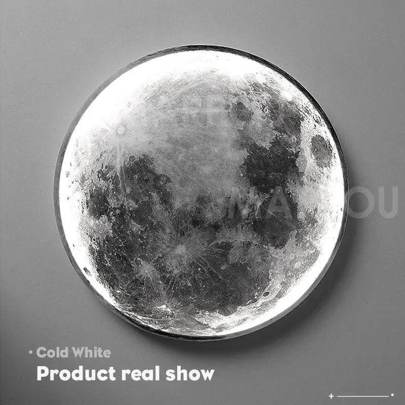 Dimmable LED Moonlight Ceiling Fixture For Modern Decor
