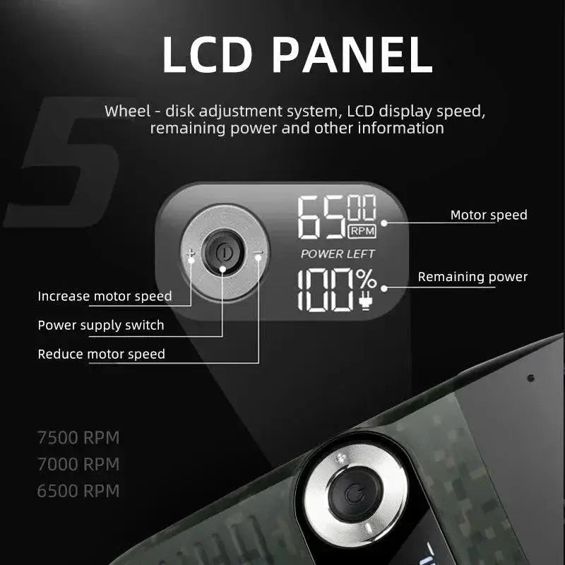 Electric Shaver Ultimate Grooming Tool With LCD Display
