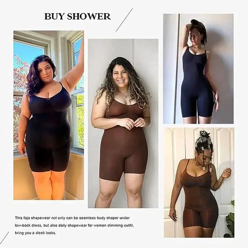 Seamless Bodysuit Shapewear Open Crotch Trainer For Women