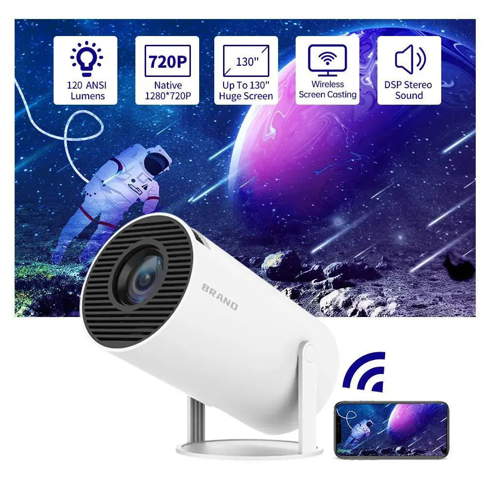 Salange Smart Projector for Ultimate Home Cinema Experience