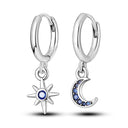 Silver Plated Cubic Zircon Geometric