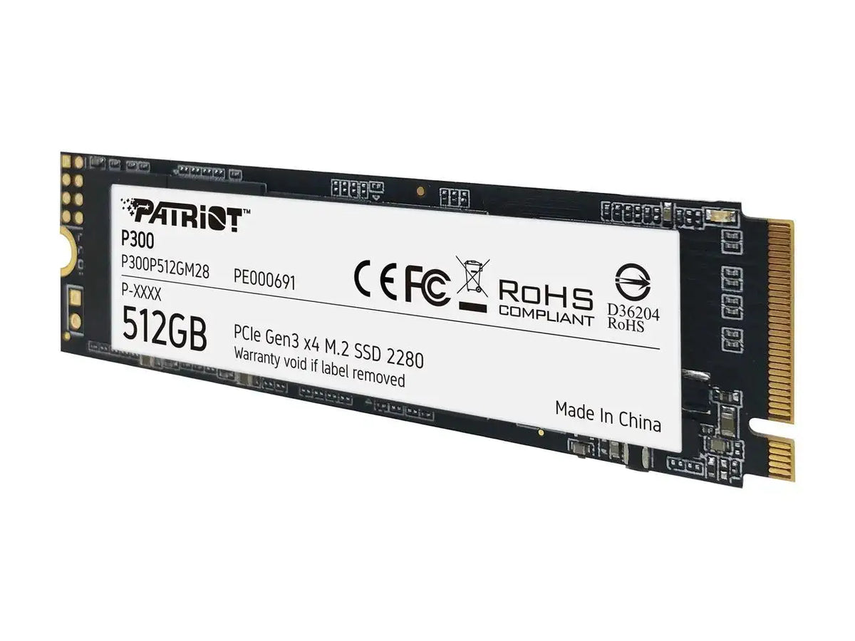 Patriot P300 512GB M.2 NVMe SSD