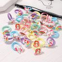 Kids Hair Ties: Fashionable Elastic Set for Little Ones