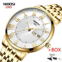 NIBOSI Men's Waterproof Sport Watch Stylish Quartz Timepiece