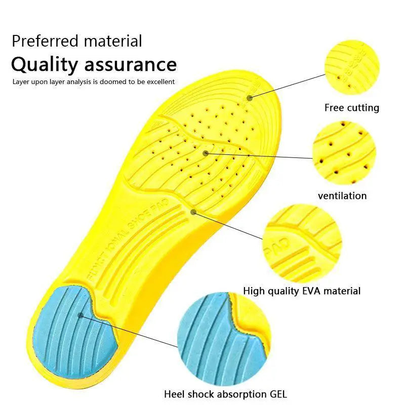 Ultimate Comfort Memory Foam Insoles For Running Support