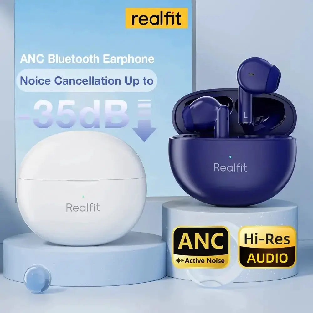 Realfit F2 Pro ANC Wireless Earbuds With Noise Cancellation