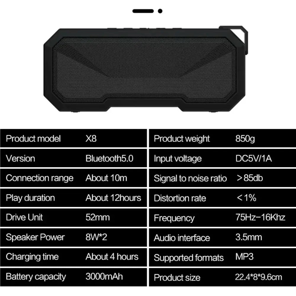Portable Bluetooth Speaker — product view 8