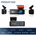 4K Dash Cam For Drivers Night Vision
