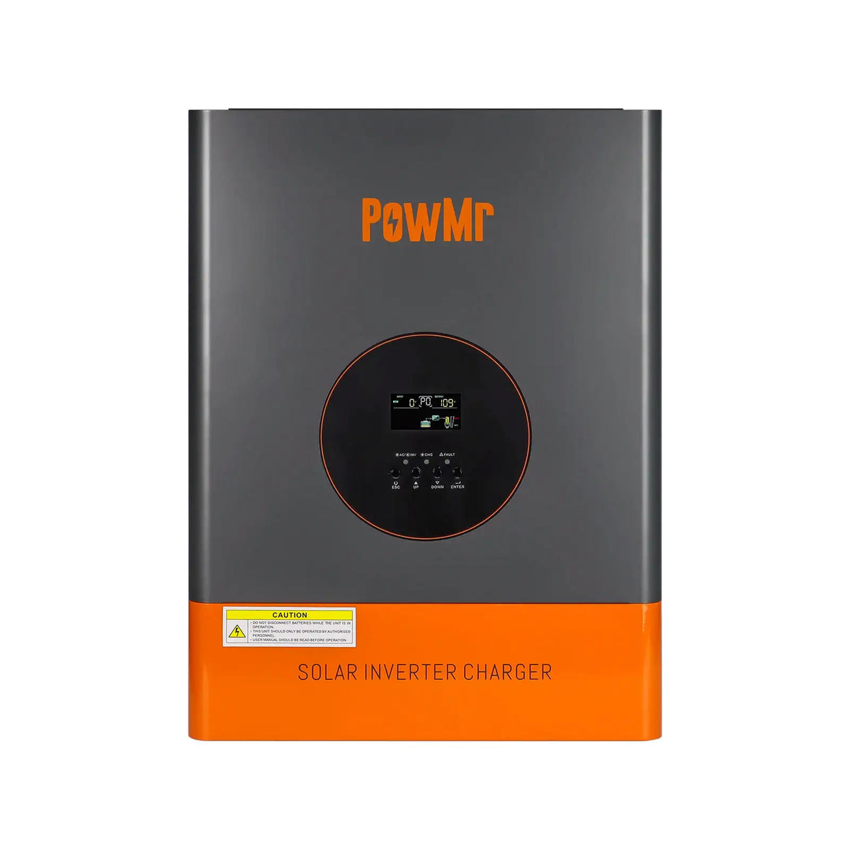 PowMr 5KW 10KW 48V Spilt-Phase Hybrid Inverter 120V/240V Low-Frequency Inversor 120A MPPT Controller Max PV 5400W fit LifePo4 Batteria for Home