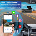 4K Car Dash Cam for Safe Driving and Parking Daily