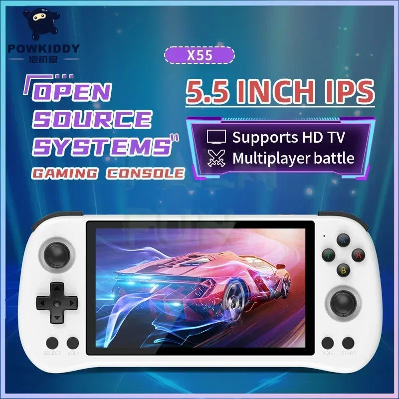 POWKIDDY X55 5.5-inch Retro Handheld