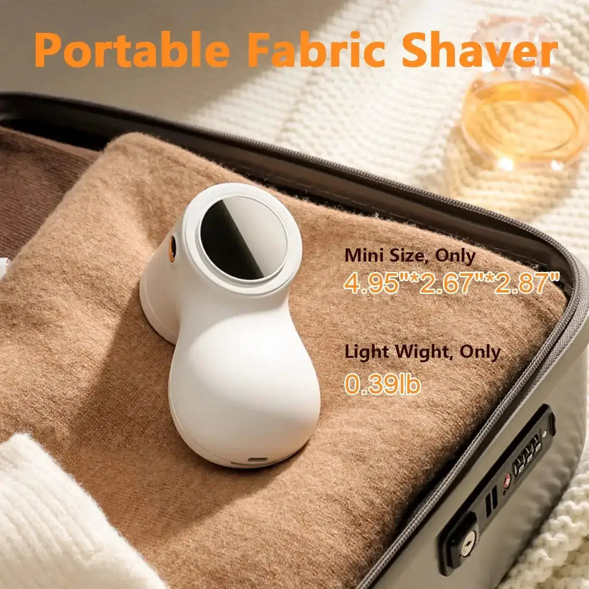 ColdSky Lint Remover for Clothes Rechargeable Fabric Shaver