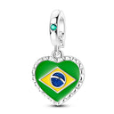 Sterling Silver Charm Bead Eiffel