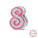 Qikaola Bracelet Charm Plata De