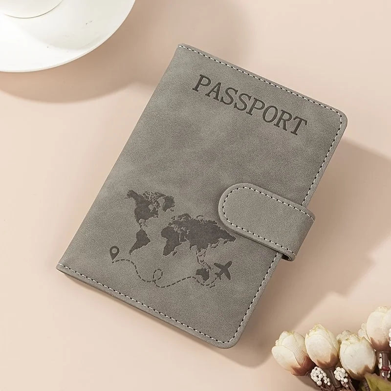 Rfid Blocking Multi-Function Travel Passport