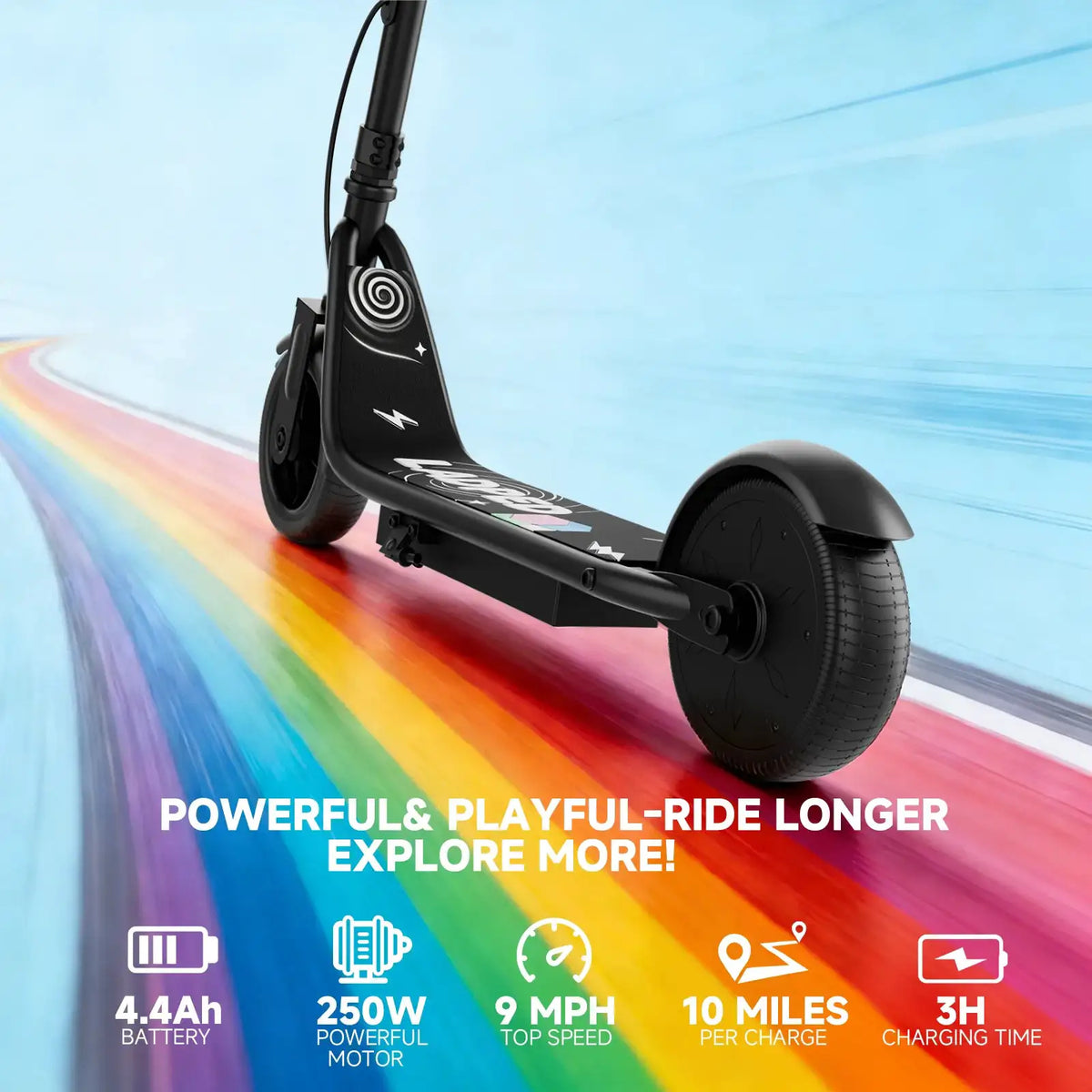 Kids Electric Scooter - Speed Safe — product view 2