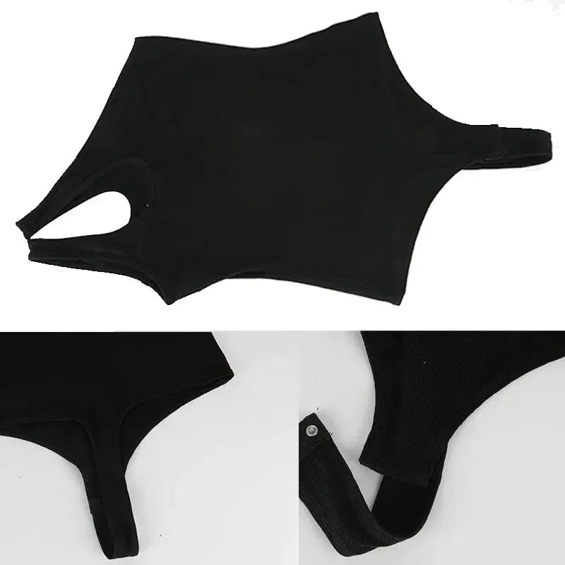 One Shoulder Shaping Bodysuit Tummy Control Lifter