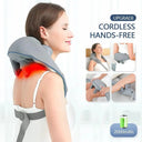 Foreverlily Wireless Neck And Back Massager Shawl Relaxation