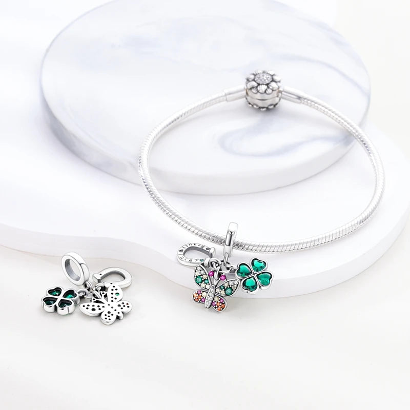 Mula Sterling Silver Charm Butterfly