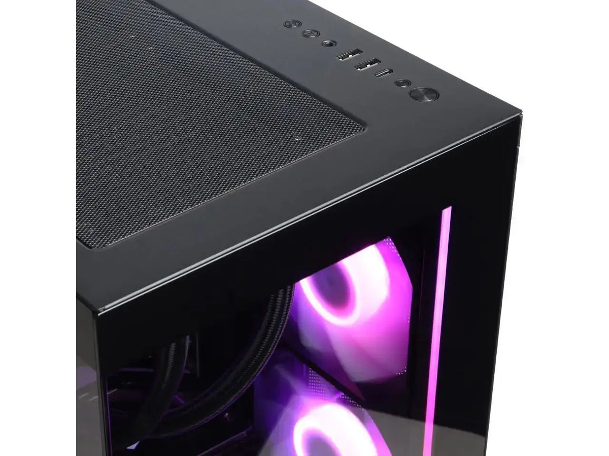 Cyberpowerpc Gaming Desktop Pc Gm70929 Amd Ryzen 7 9800X3D 32Gb Ddr5 2Tb Nvme Ssd Amd Radeon Rx 9070 Xt Windows 11 Home 64-Bit