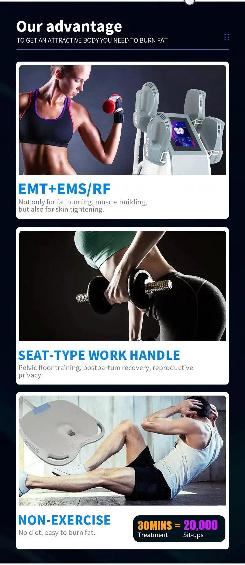 Body Sculpting EMS Device for Home Users — product view 17