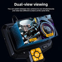 Kerui 5Inch Dual Lens 1080P Borescope Car Sewer
