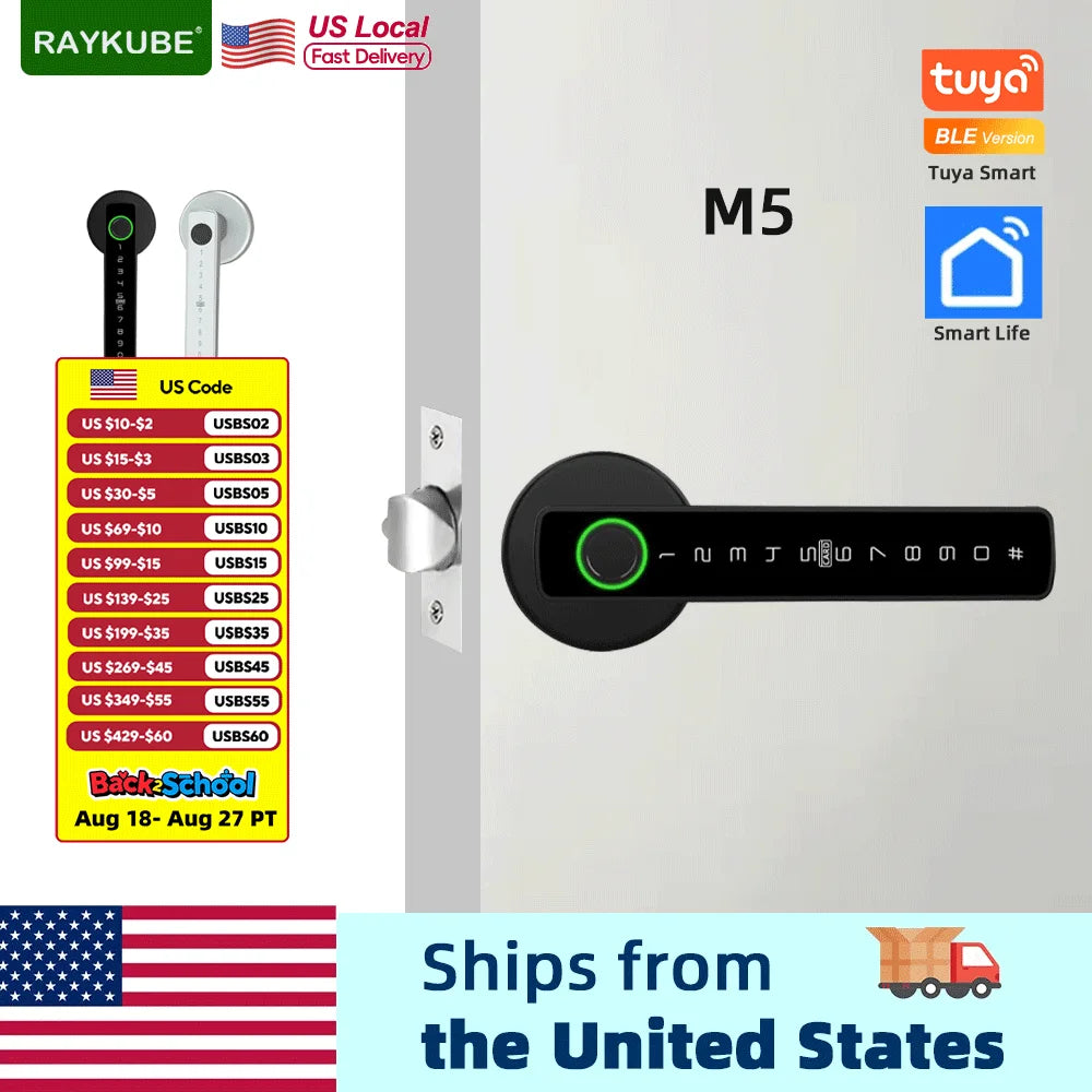 Raykube Door Lock for Security
