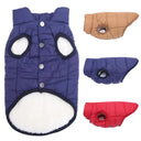 Warm Fleece Dog Coat for Small to Large Breeds Stylish Winter Pet Vest