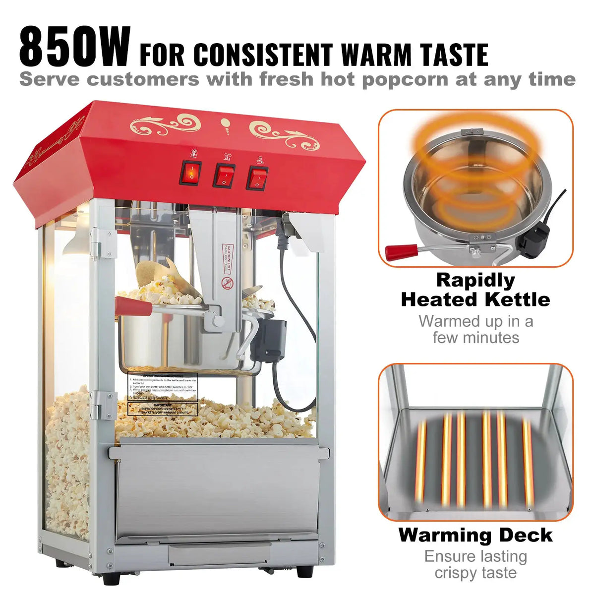 Commercial Popcorn Popper — product image 4