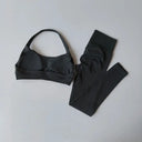 Seamless Yoga Set Women Breathable High Waist