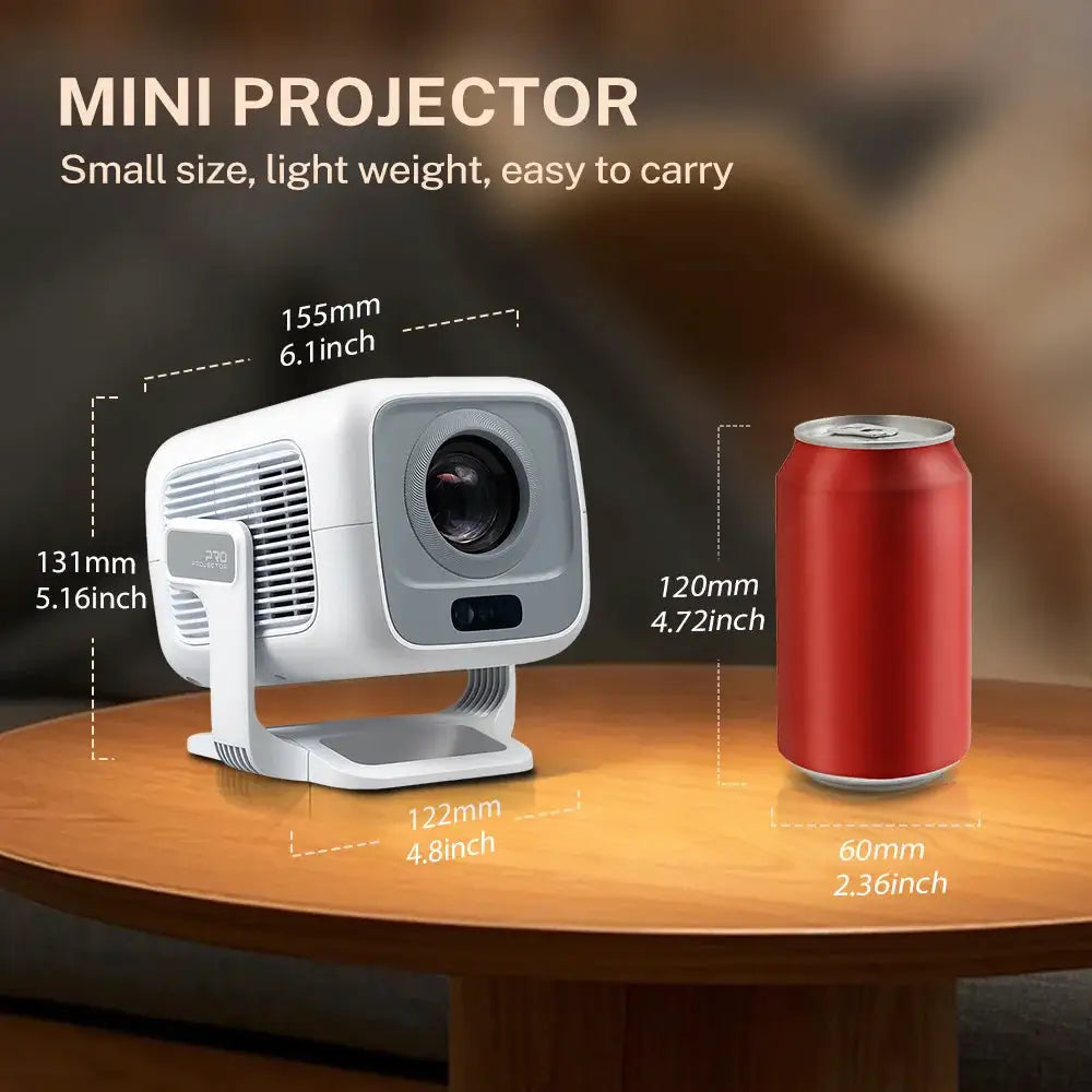 Auto Focus Projector Native , Android Video Decoding, Portable — product view 5