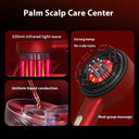 Red Light Vibration Head Massage Comb for Hair Growth