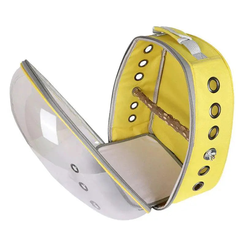 Birds Carrier Backpack With Transparent Window For Pets