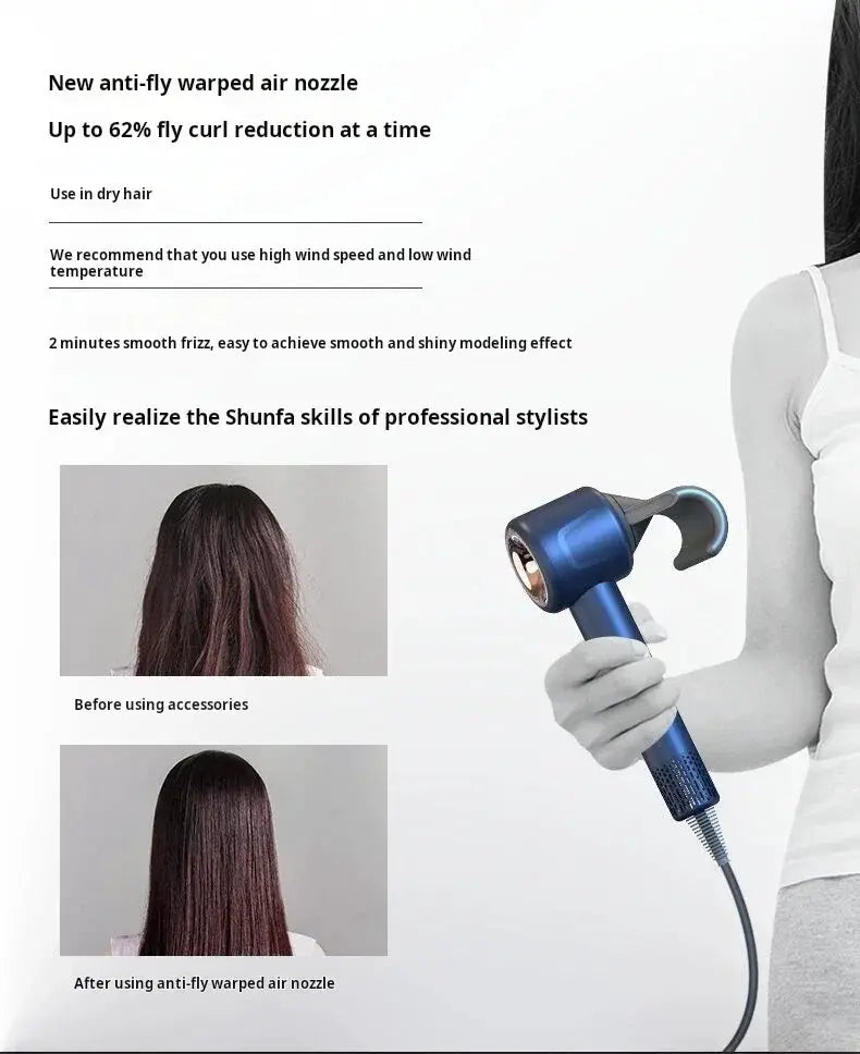Quieter Drying Hair Dryer for Home Use — product view 12