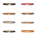 Luxury Leather Waist Belt for Women's Elegant Fashion Accessory