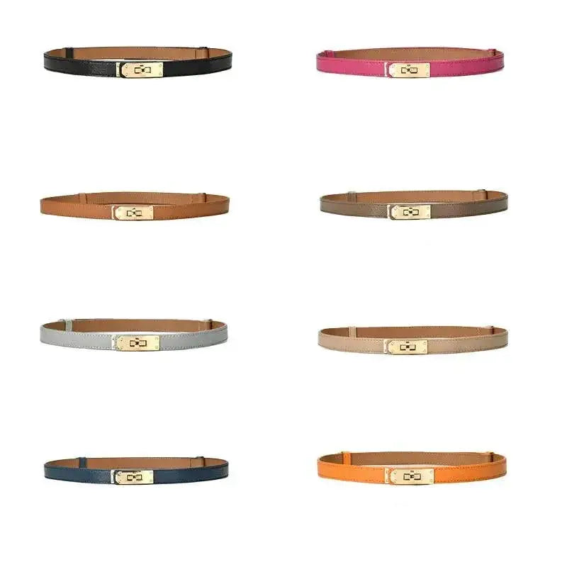 Luxury Leather Waist Belt For Women Fashion Accessory