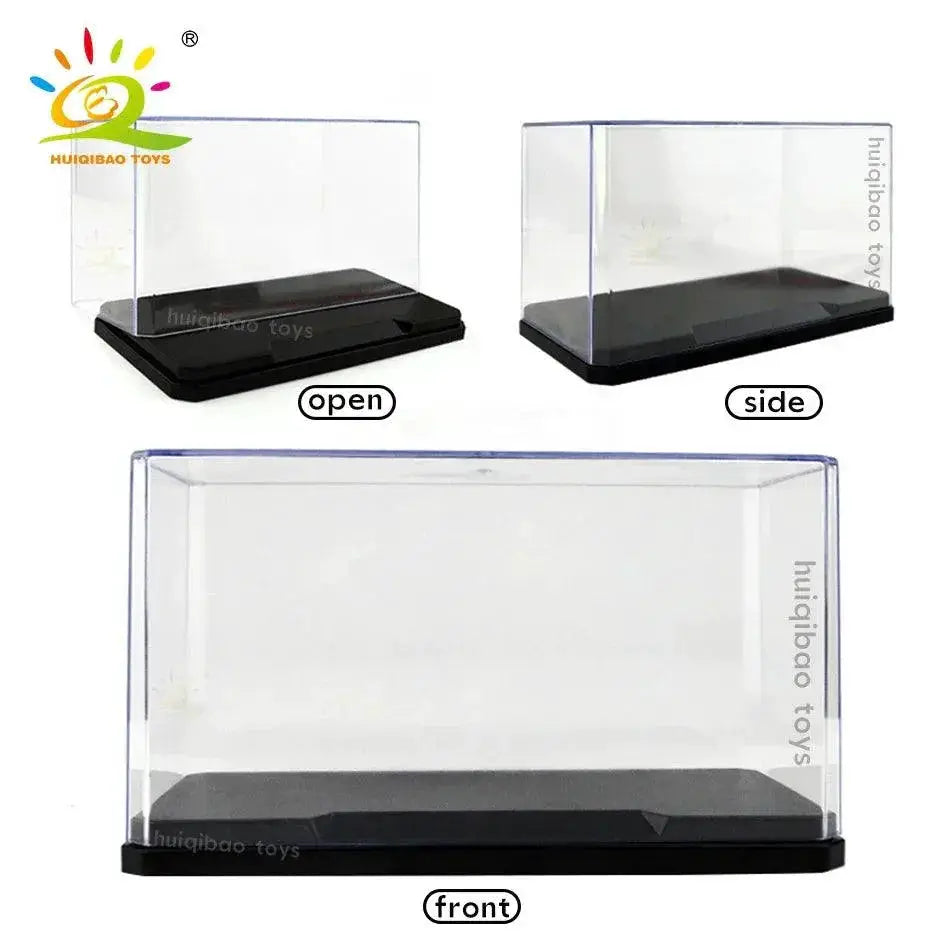 Model Display Case For Building Blocks And Figures