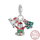 Charm Sterling Silver Luminous Firefly