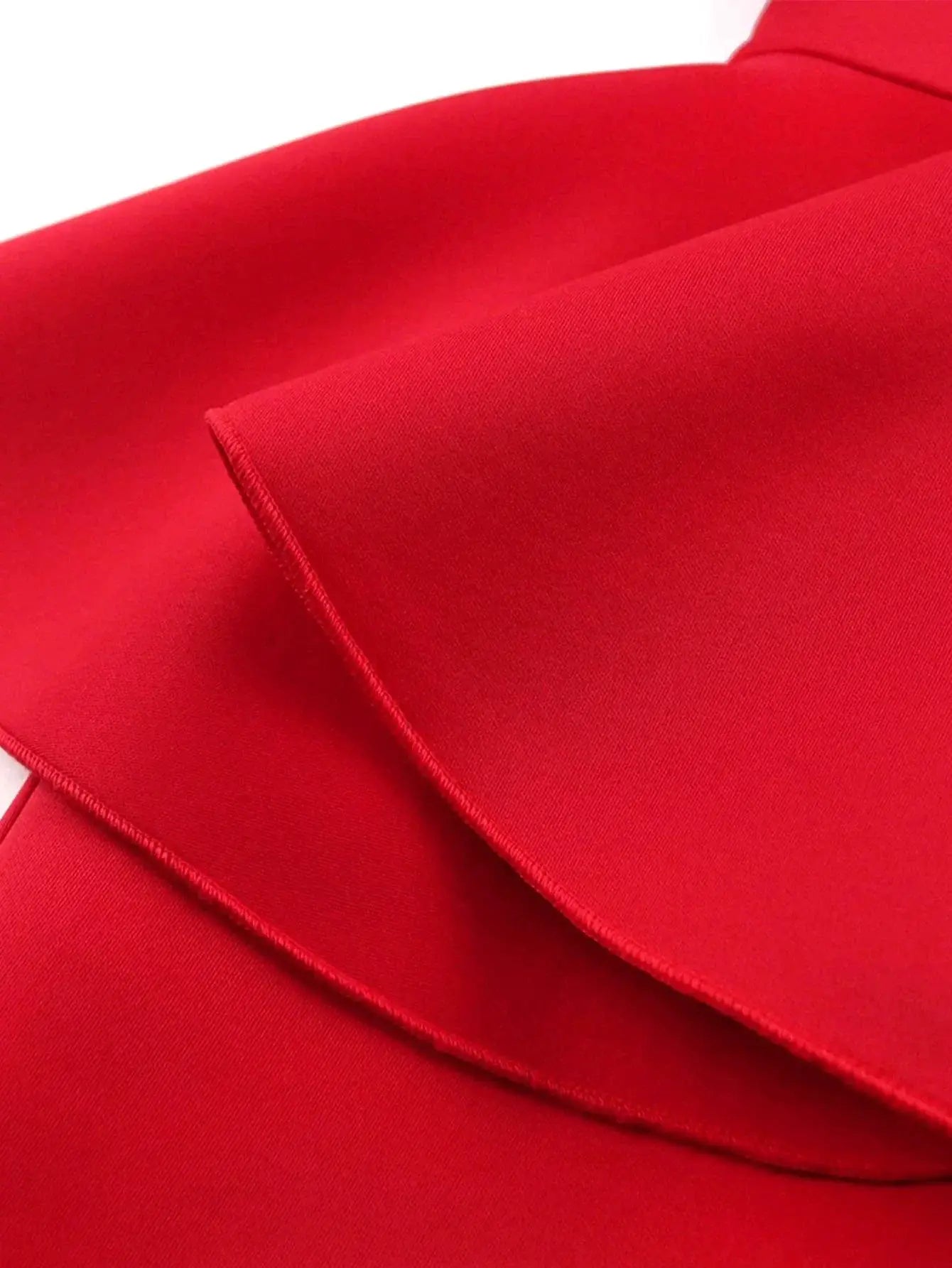 Scarlet Peplum Evening Gown Plus Size Tube Dress For Women
