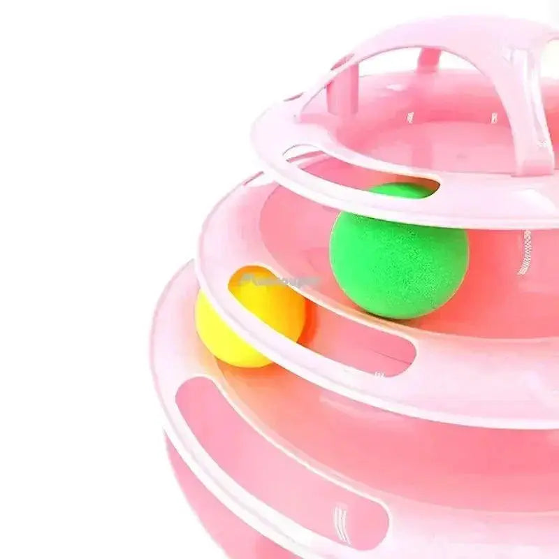 Interactive Cat Toy Tower For Intelligence Training Fun