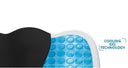Memory Foam Gel Cool Seat Cushion Tailbone Pain Relief