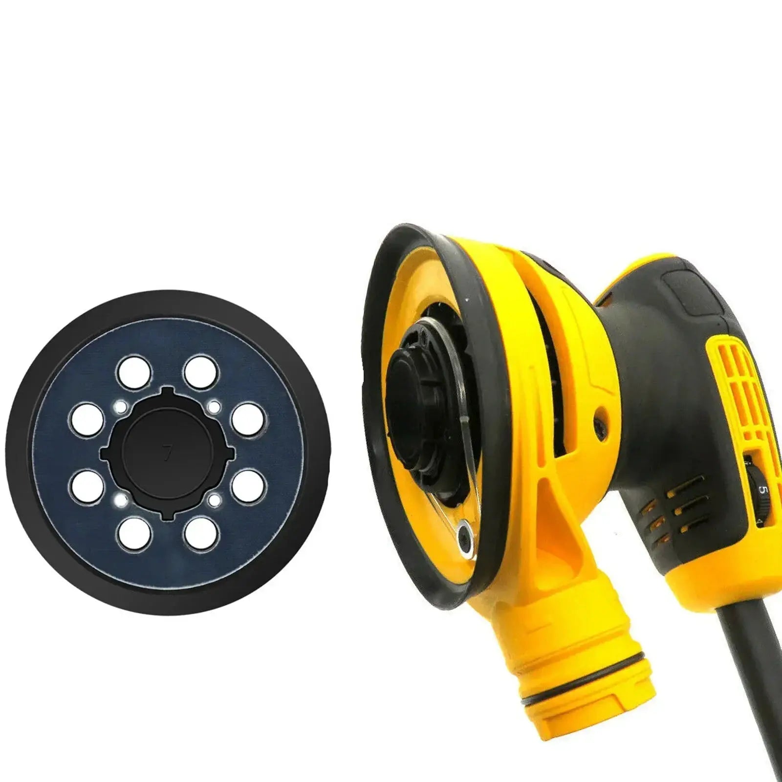 5 Inch 8 Hole Hook Loop Sanding Pads For Smooth Finishes