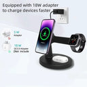 Magnetic Wireless Charger - 3in1 Fast Charging