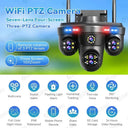 Smart Outdoor PTZ Cam for Home Security