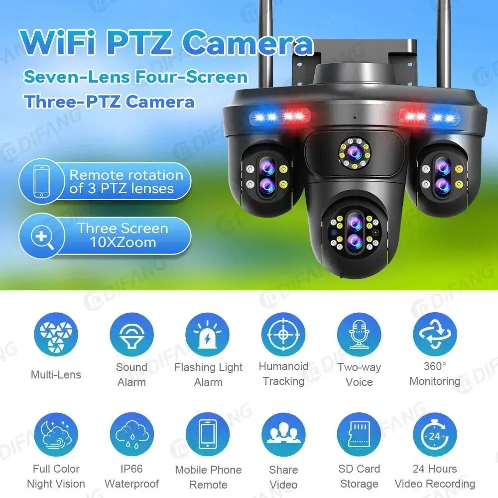 Smart Outdoor PTZ Cam for Home Security — product view 11