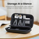 UGREEN Portable Hard Drive and Power Bank Storage Case